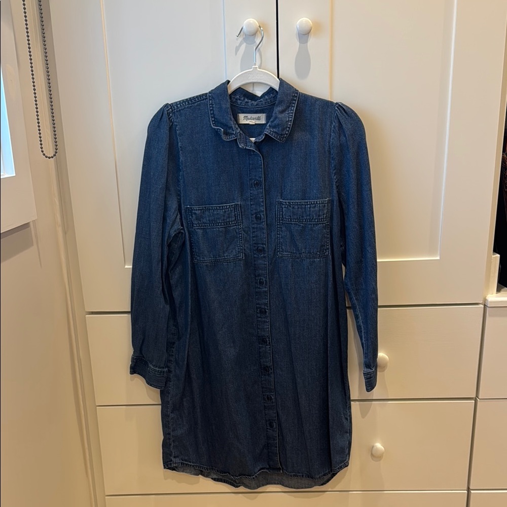 Madewell Indigo Denim Dress